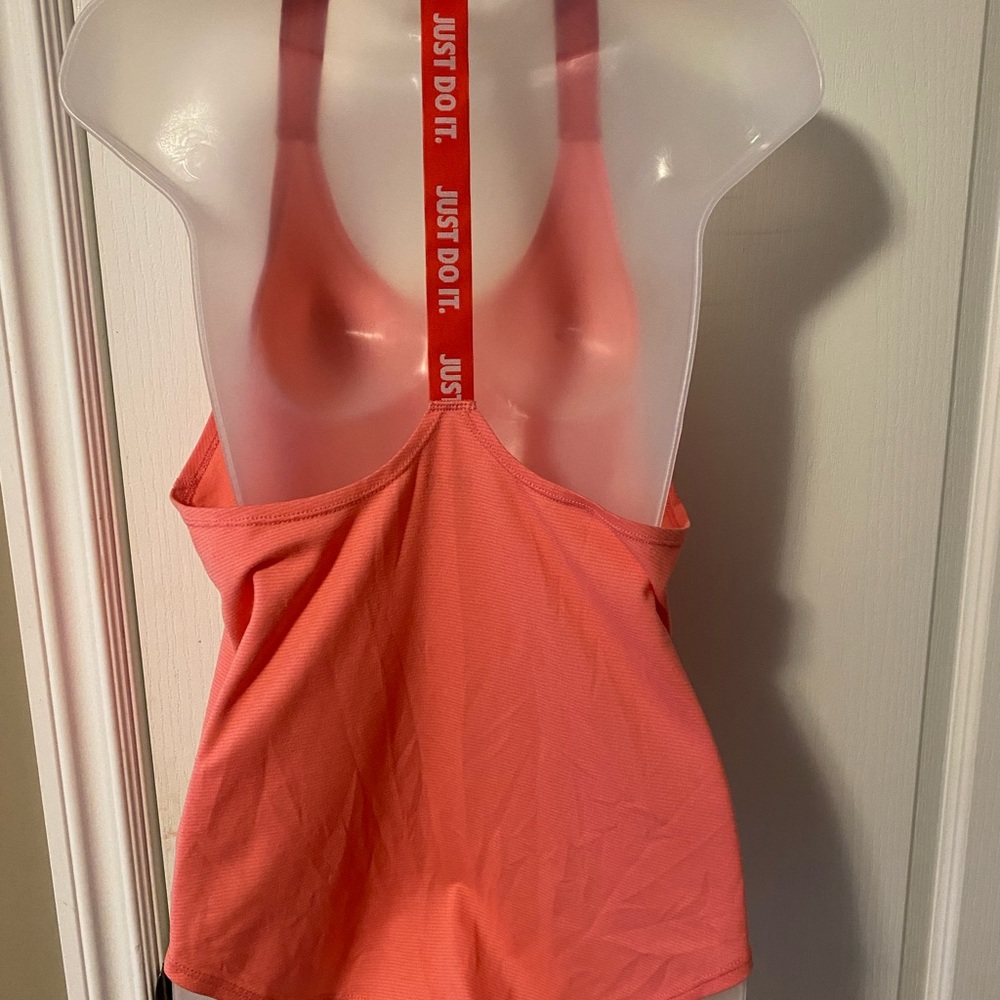 Nike tank top. Coral. Size small.